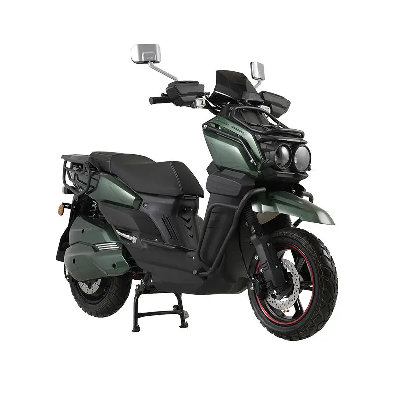 Hot Sale 1500W 72v Electric City Bike High Speed 50km/h Long Range Tube Battery Rear Hub Motor Steel Frame Scooter — image 2