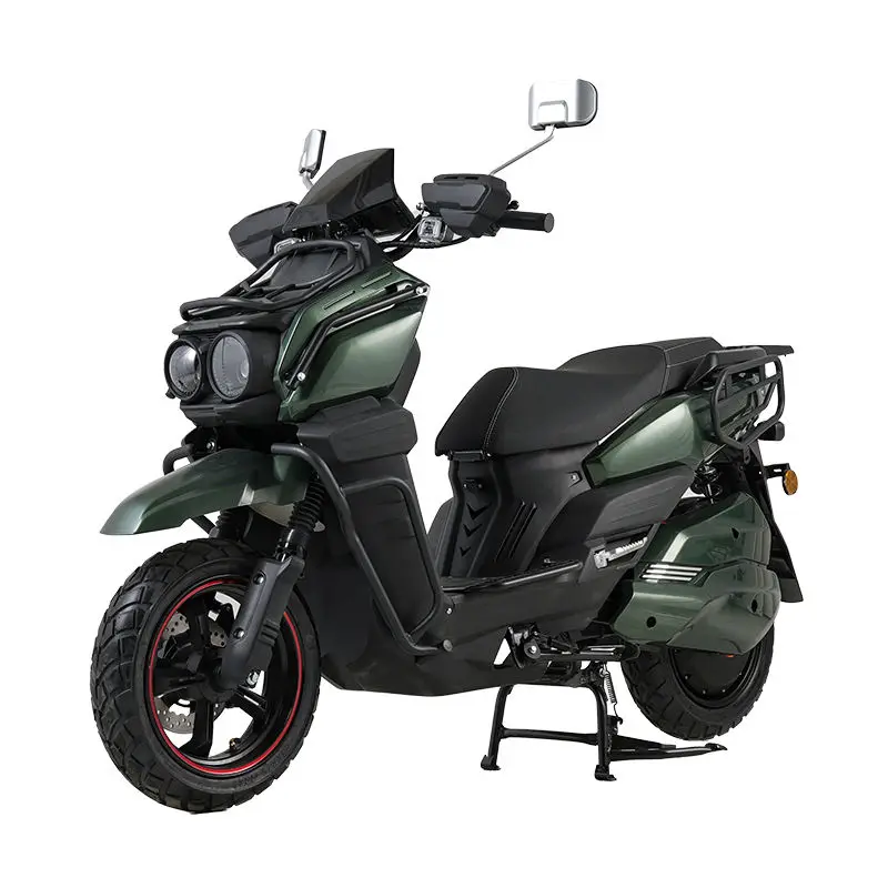Hot Sale 1500W 72v Electric City Bike High Speed 50km/h Long Range Tube Battery Rear Hub Motor Steel Frame Scooter — image 3