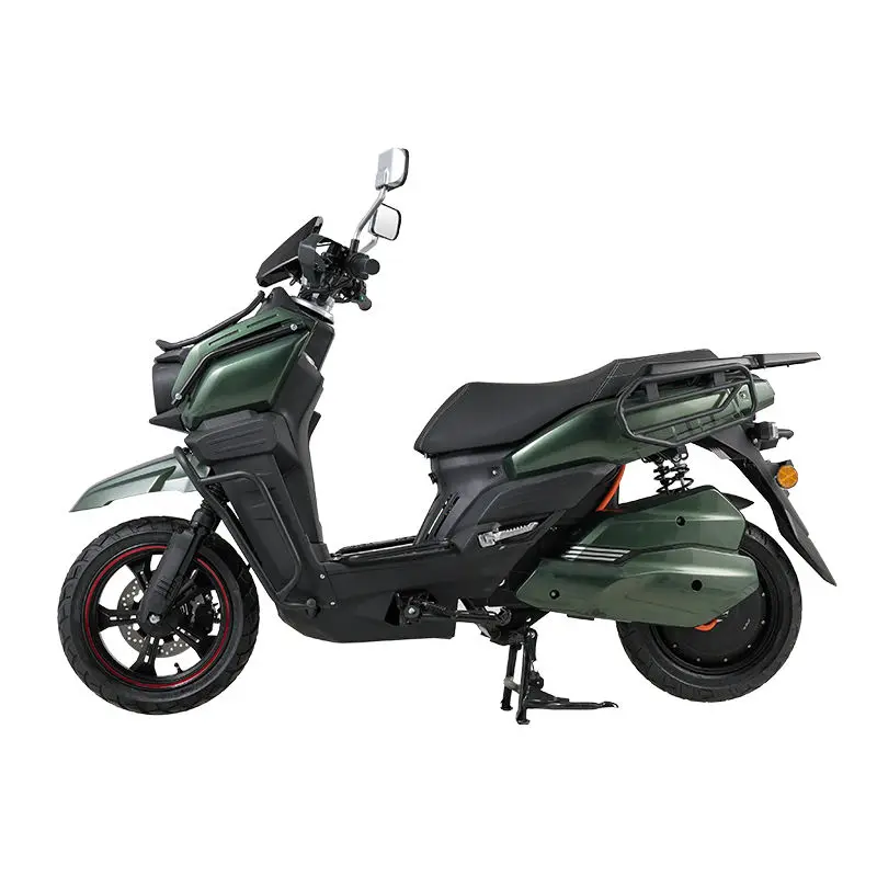 Hot Sale 1500W 72v Electric City Bike High Speed 50km/h Long Range Tube Battery Rear Hub Motor Steel Frame Scooter — image 5