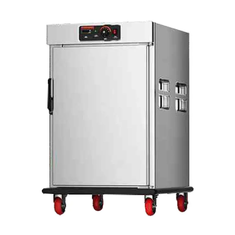 Hotel Commercial Kitchen Equipment 5 Layer Insulated Hot Food Cabinet Banquet Trolley Holding Food Warmer Cabinet Cart — image 7
