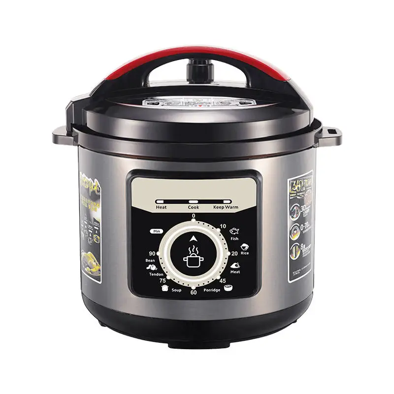 Japanese Multiple Functions Insta Pot Portable Mini Electrical Pressure Cooker 3L With Knob — image 3