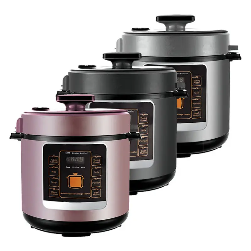 Factory Sale Multi-Function 12-in-1 Intelligent LED Display Stainless Steel Electrical Pressure Rice Cooker for Car Hous — view 1