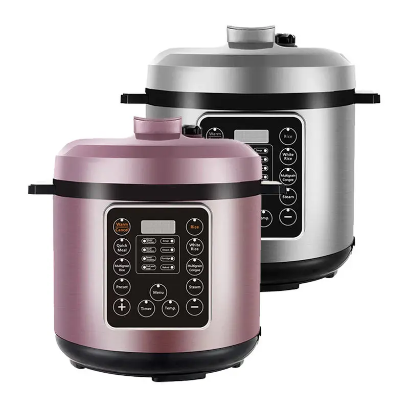 Professional Multifunctional Stainless Steel Electric Pressure Cooker 5.1-6.0L LCD Display 13-in-1 Household Use Class Energy — image 4