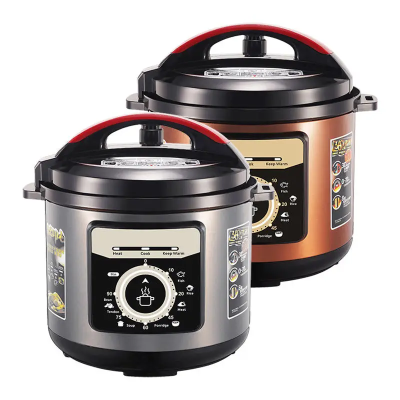 Buy Intelligent Non-Stick Pan Stainless Steel Multifunctional 9 in 1 Commercial Electric Pressure Cooker 8L — view 1