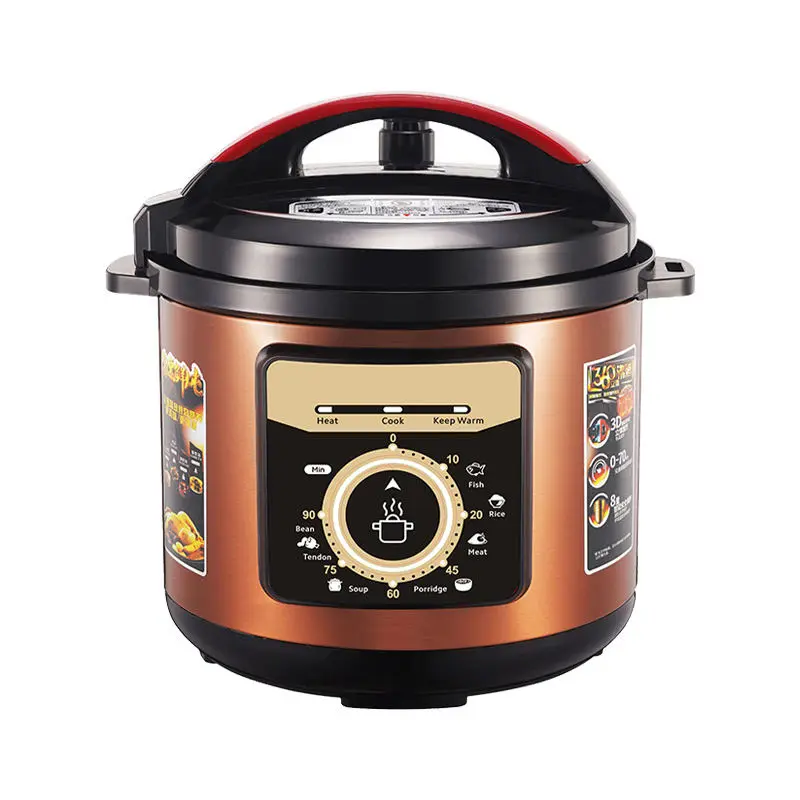 Buy Intelligent Non-Stick Pan Stainless Steel Multifunctional 9 in 1 Commercial Electric Pressure Cooker 8L — view 3