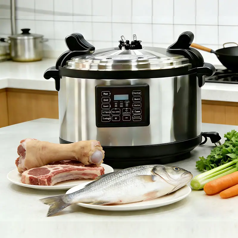 Big Commercial 60 Liters Multifunction Electric Pressure Cooker Large Capacity 63Quart Stainless Steel Pot Intelligent T — view 1