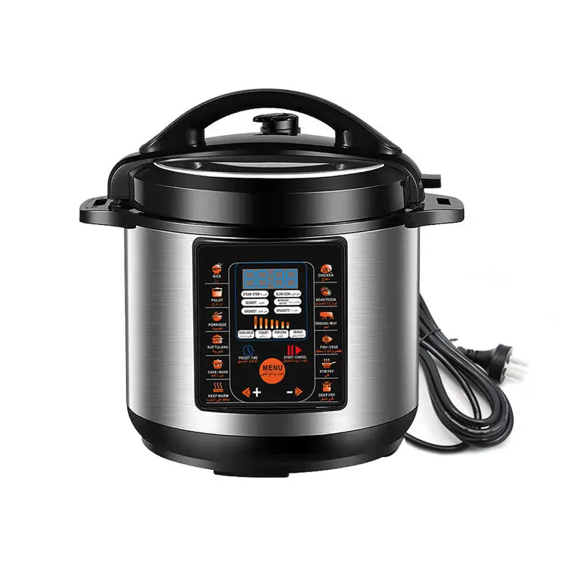 Low Price Large Capacity 10Qt Commercial Electric Pressure Cooker 10L With Pressure Release Device — view 1