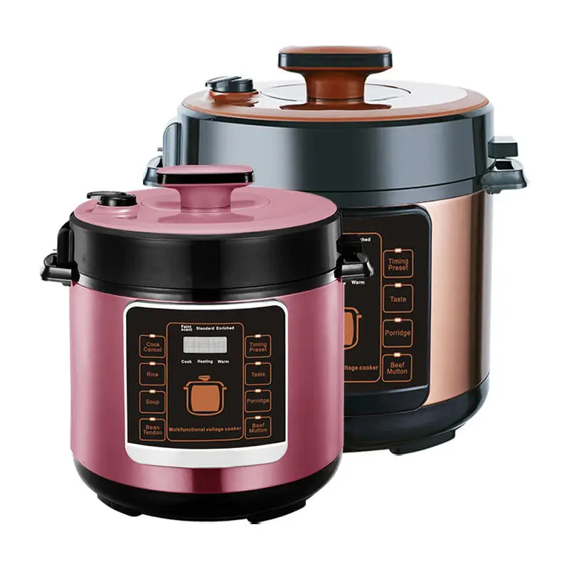 Low Price Stainless Steel Aluminum Non-Stick 10-in-1 LCD Display Electric Pressure Cookers Smart Cookers for Household Car Use — image 5