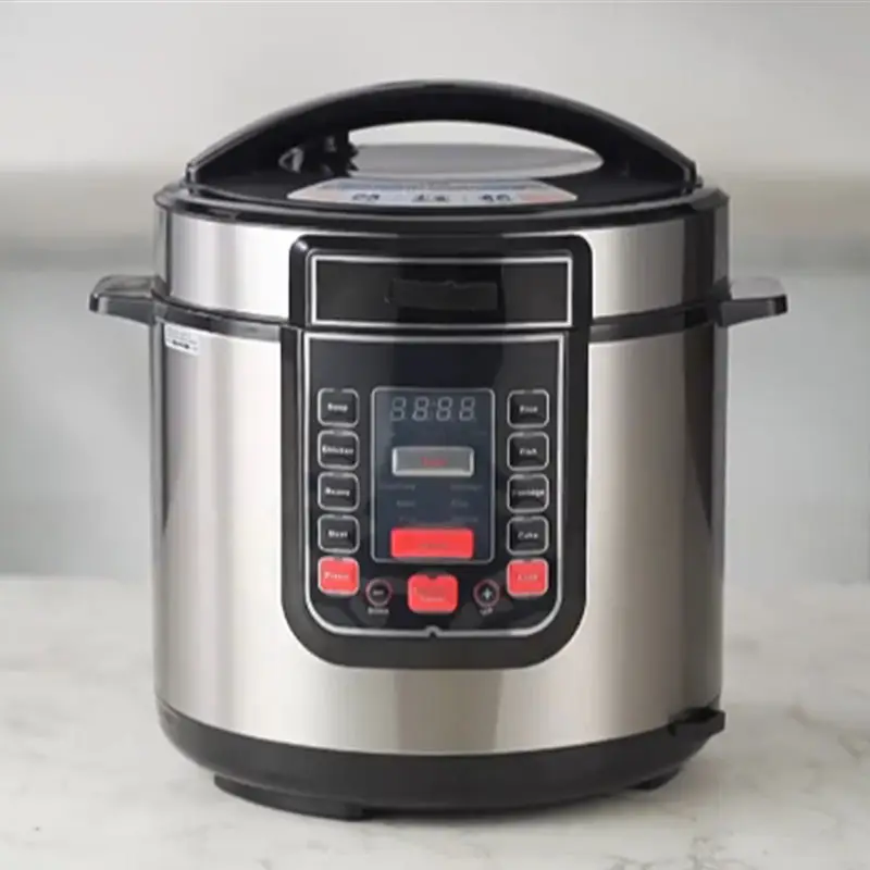 2026 Hot Sell Europe 11-In-1 Stainless Steel Smart Touch Screen Electric Pressure Cooker 5L for Car Hotel & Household Use — image 7
