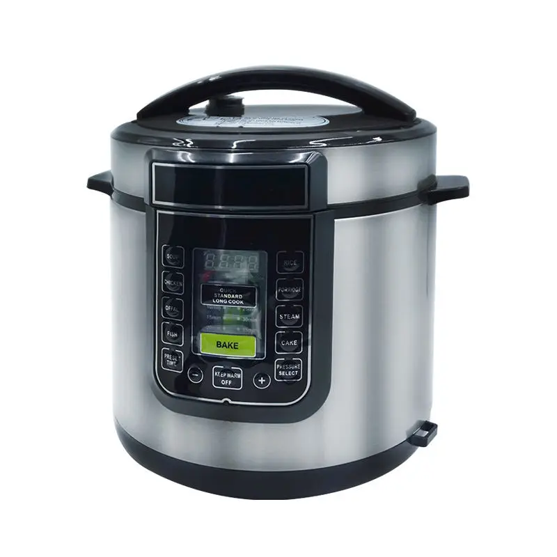 Multiple Functions 12 in 1 Intelligent LED Display Stainless Steel Electrical Pressure Rice Cooker — image 4