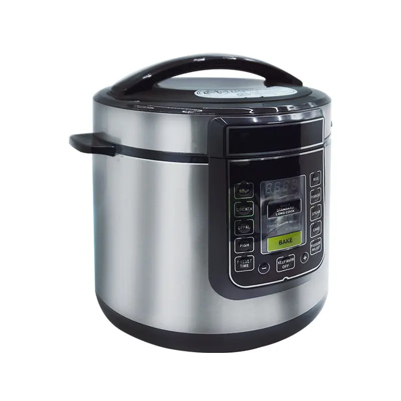 Multiple Functions 12 in 1 Intelligent LED Display Stainless Steel Electrical Pressure Rice Cooker — image 6