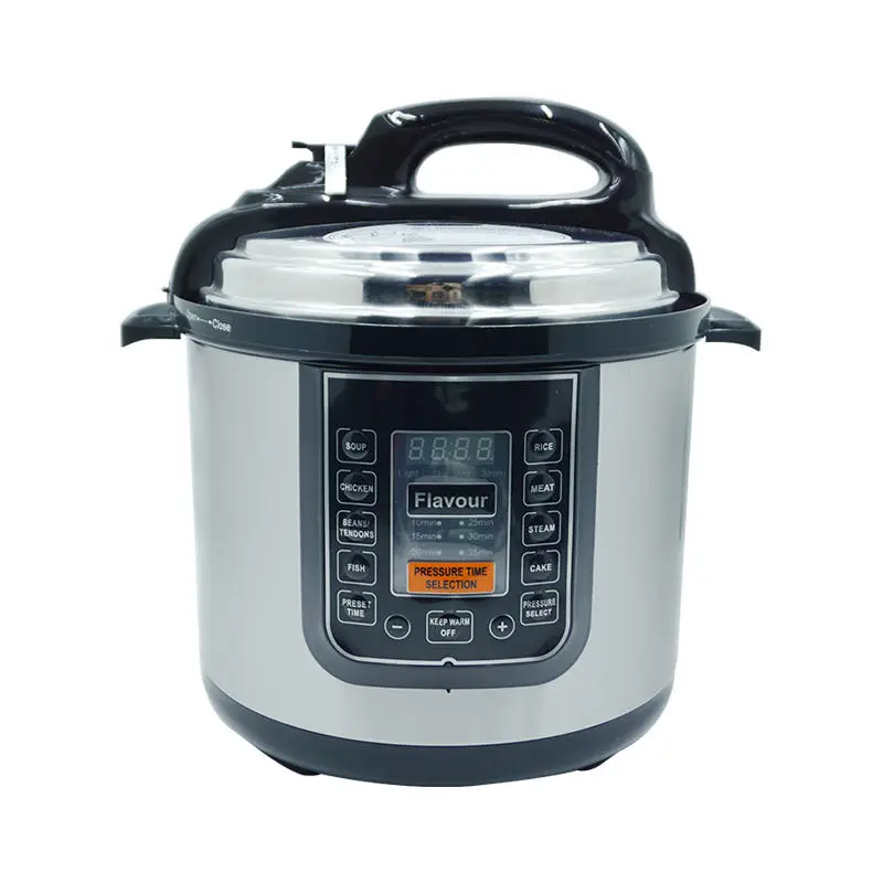 Niyama Smart 10-In -1 Automatic Timing Microcomputer Switch 5L Stainless Steel Electric Pressure Cooker With Parts — view 1