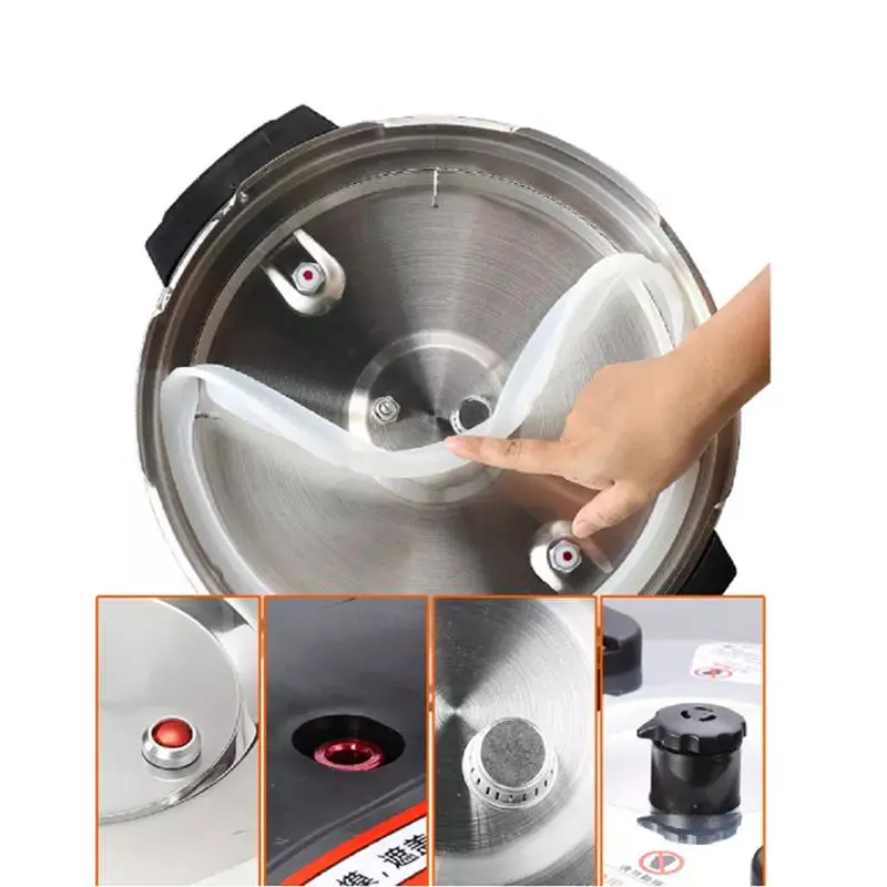 Cheap Household Use Kitchen 8L 1350W Automatic Timing Multi 8 in 1 Slow Cooker Electric Pressure Cookers — image 6