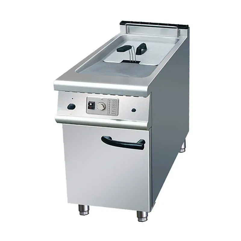 21 Liter Stainless Steel Commercial Gas Fryer Machine Potato Chicken LPG/NG Oil Fryer Restaurant Hotel Kitchen — image 4