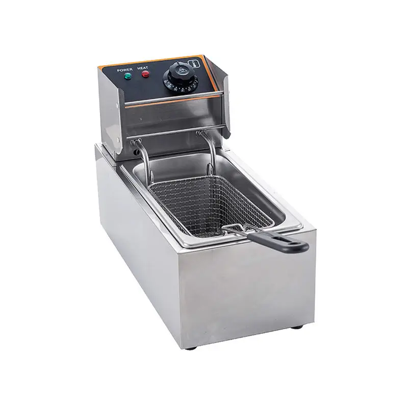 Hot Sale Multifunctional Stainless Steel 4L 5L Outdoor Portable Vacuum Deep Fryer Electric with Overheat Protection — image 3