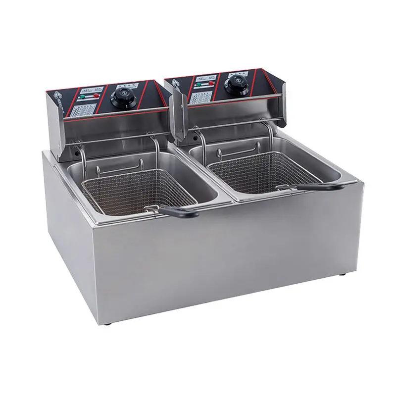 Automata Tank Banana Dough 16 Liter Funnel Cake Commercial Electric Long Fries Deep Fryer in Korean — image 3