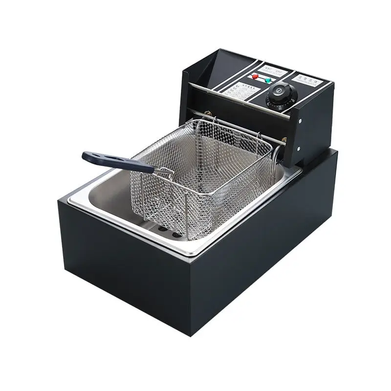 Hotel Small Counteertop Electric Commercial Equipment Chicken Turkey Induction Full Fryer — view 1