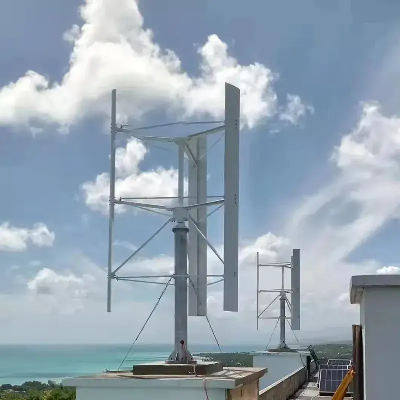 5KW Hybrid Solar Wind Generator System Vertical Turbine Battery Storage for Home Farm Off Grid Power — image 3