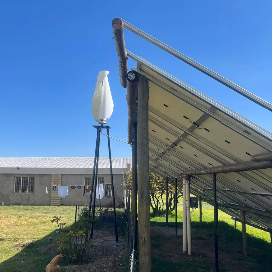 1KW-5KW / 1KVA-5KVA Vertical Axis Wind Energy System 12V 24V 48V 96V 220V Home Power Solution — image 3