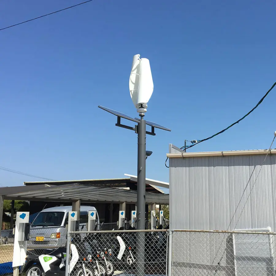 1KW-5KW / 1KVA-5KVA Vertical Axis Wind Energy System 12V 24V 48V 96V 220V Home Power Solution — image 5