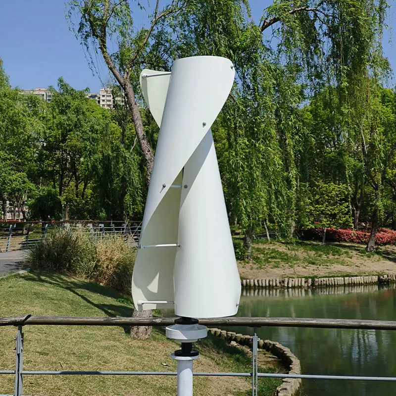 1KW-5KW / 1KVA-5KVA Vertical Axis Wind Energy System 12V 24V 48V 96V 220V Home Power Solution — image 6