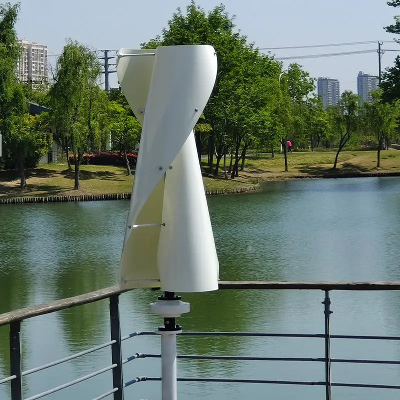 1KW 1KVA 3KW 5KW Vertical Axis Wind Turbine Generator 12V 24V 48V 3-Phase PMG — image 6