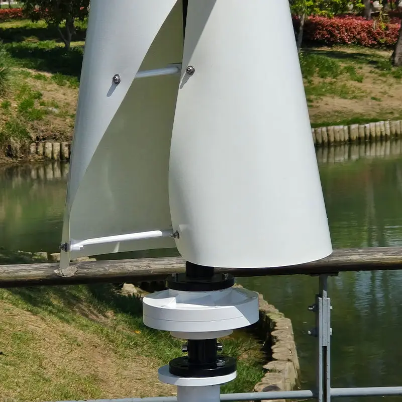 1KW 1KVA 3KW 5KW Vertical Axis Wind Turbine Generator 12V 24V 48V 3-Phase PMG — image 7