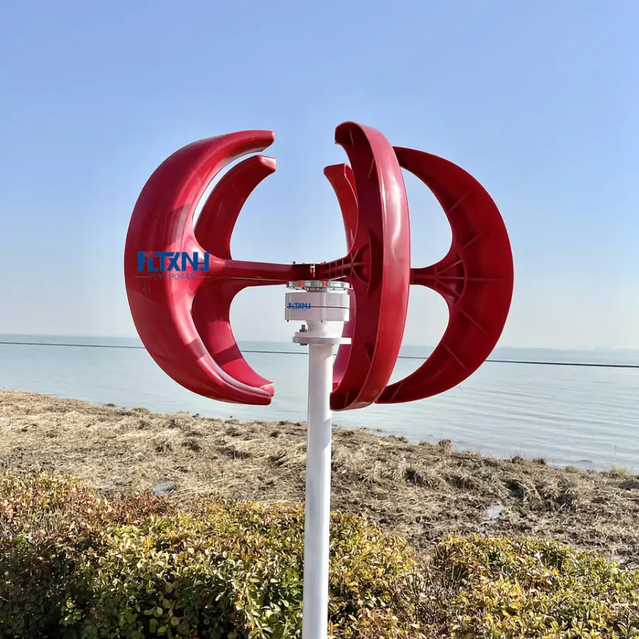 1000W 12V 24V Maglev Vertical Axis Wind Turbine Generator with MPPT Charge Controller for Home System — image 5