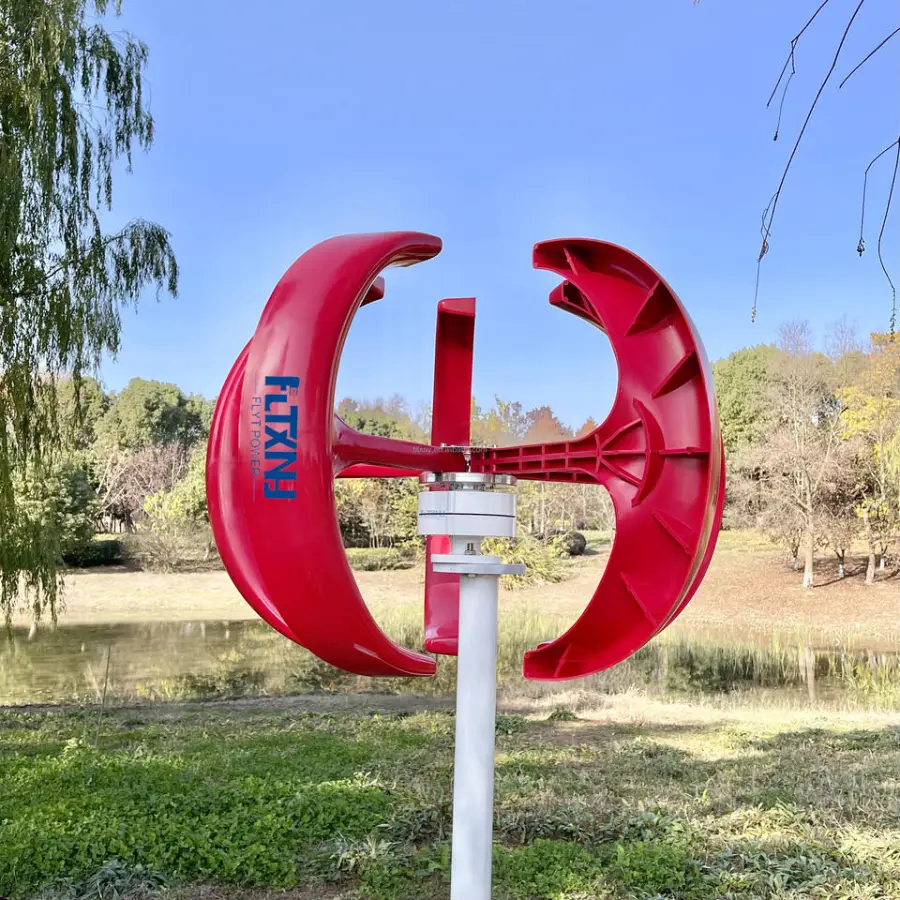 1000W 12V 24V Maglev Vertical Axis Wind Turbine Generator with MPPT Charge Controller for Home System — image 7