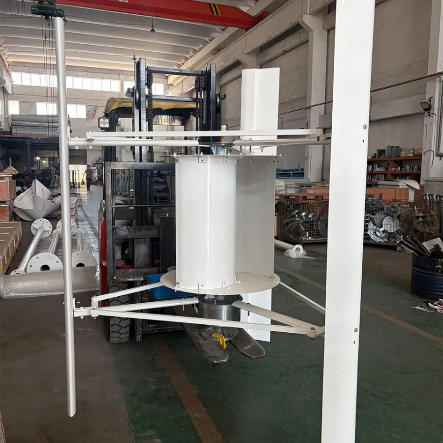 1000W-10KW 220V 12V 24V 48V Vertical Wind Power Generator 3-Phase Maglev Turbine for Outdoor Application — image 6