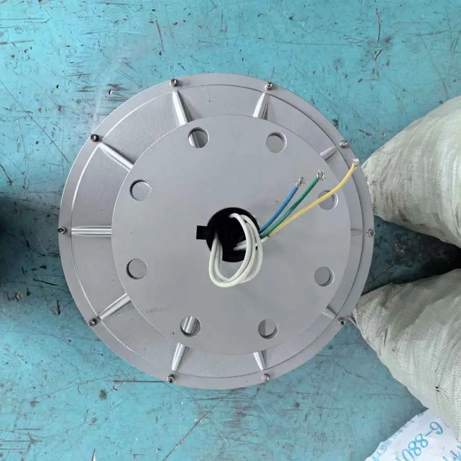 1-50KW / 1-50KVA Nd-Fe-B Maglev Permanent Magnet Generator 48V 220V 380V 3-Phase — image 7
