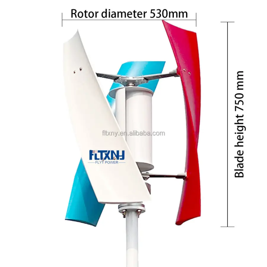 Wholesale and Retail of 1000w 800W Small Household Wind Turbines Power Roof Wind Turbine Generator Ventilator for Home — image 4