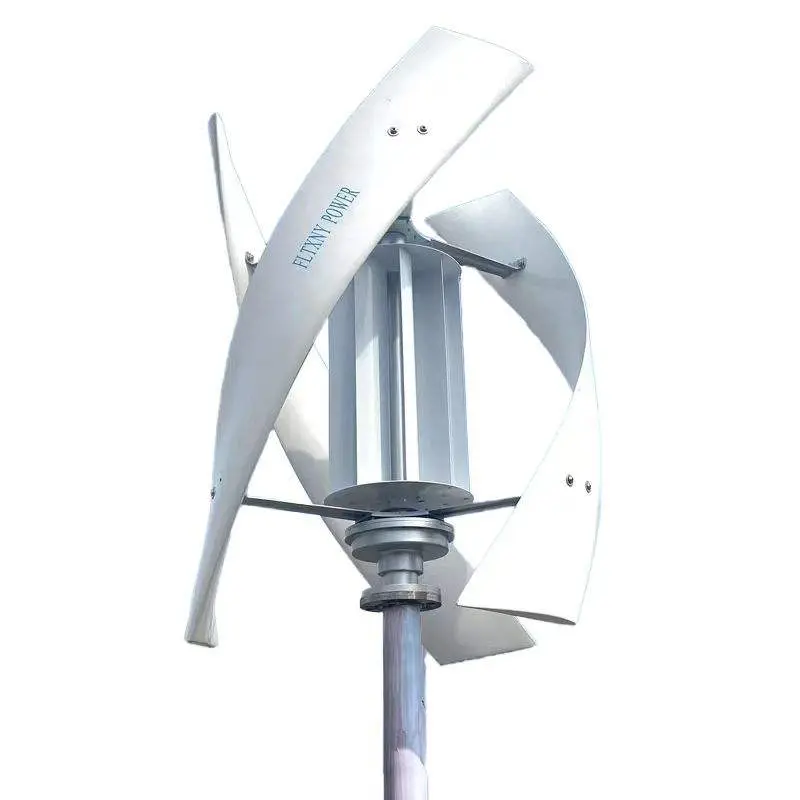 500W 800W 1Kw 2Kw 3Kw 12V 24V 48V Vertical Axis Wind Turbine for Home Use Generator for Wind Power Freepower — view 1