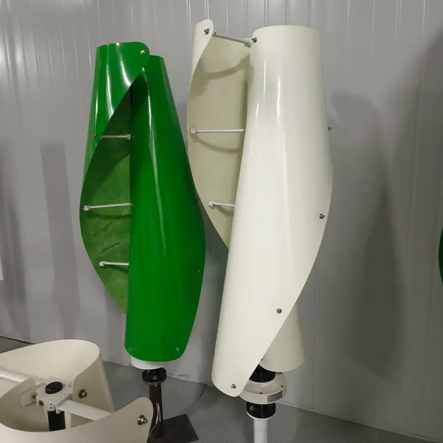 Off-Grid Solution 1kw Residential Vertical Wind Turbine 12V 24V 48V for Farm / Cabin / Remote Monitoring — image 6
