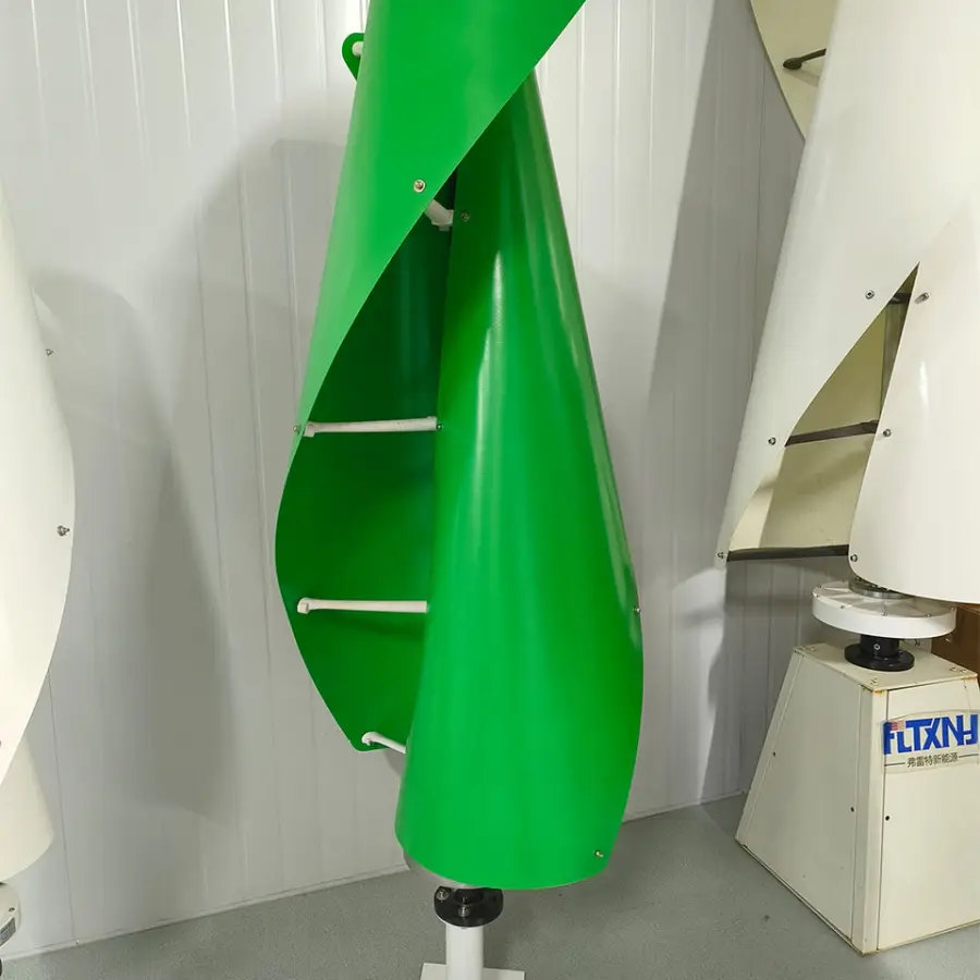 Off-Grid Solution 1kw Residential Vertical Wind Turbine 12V 24V 48V for Farm / Cabin / Remote Monitoring — image 7