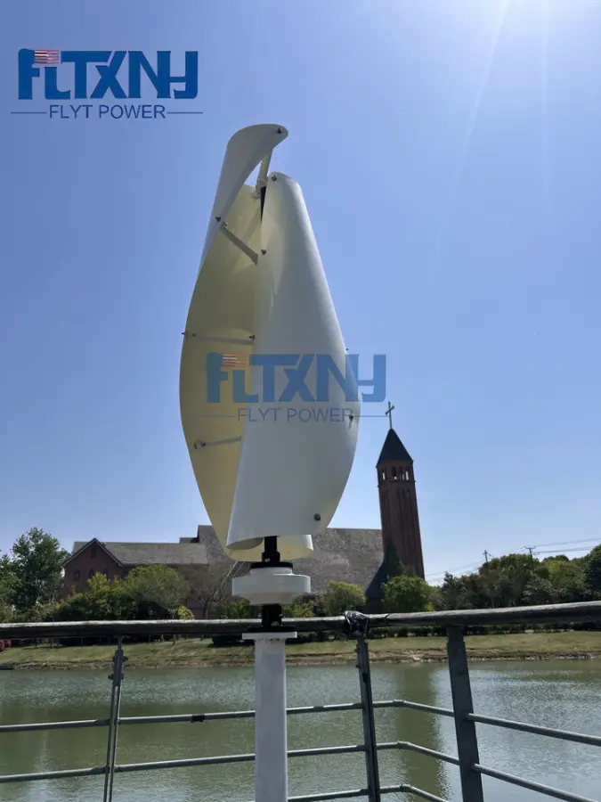 1000W 800w 12V 24V Vertical Free Energy Alternative Windmill Lantern Wind Turbine 48v — view 2