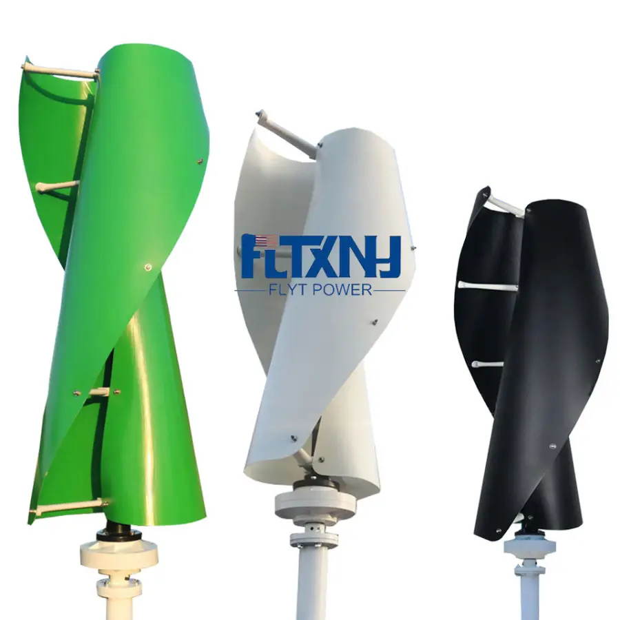 1000W 800w 12V 24V Vertical Free Energy Alternative Windmill Lantern Wind Turbine 48v — view 5