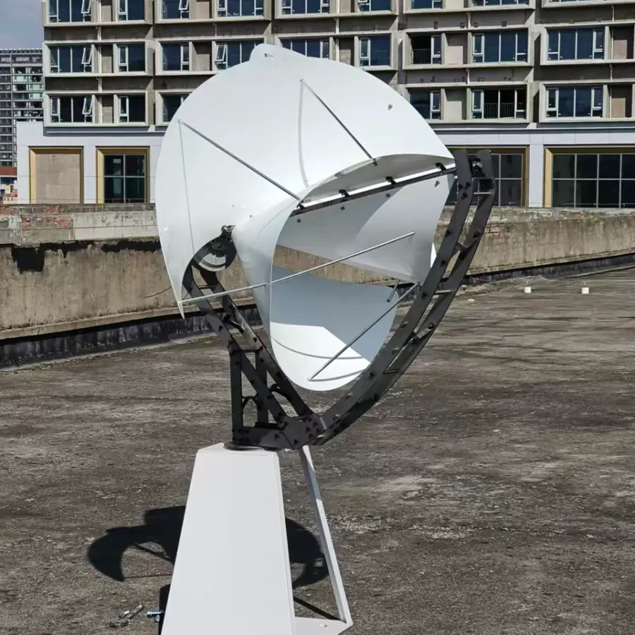 Low Start Speed 1kW Archimedes Spiral Wind Generator 12V 24V 48V 220V 3-Phase AC Permanent Magnet for Street Light — image 5