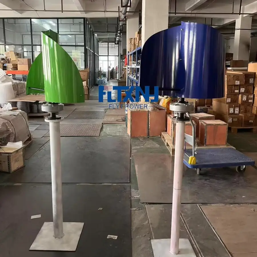 New Design and Style of Small-power Wind Turbine Generator Made of Aluminum Alloy 12v Wind Turbine 24v Free Energy500W 100W 600W — image 5