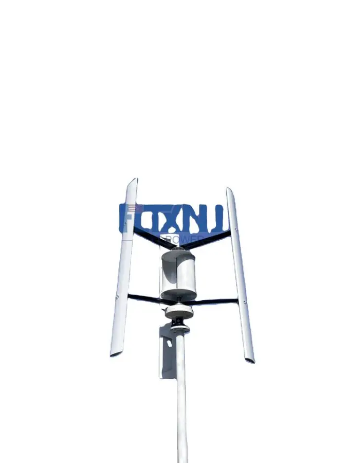 China Factory1000w Vertical Wind Turbine Wind Generator 12/24/48vWind Power Investment for Home Farm Windkraftanlage 1.2 — view 1