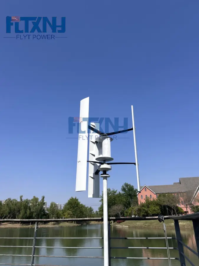 China Factory1000w Vertical Wind Turbine Wind Generator 12/24/48vWind Power Investment for Home Farm Windkraftanlage 1.2 — view 4