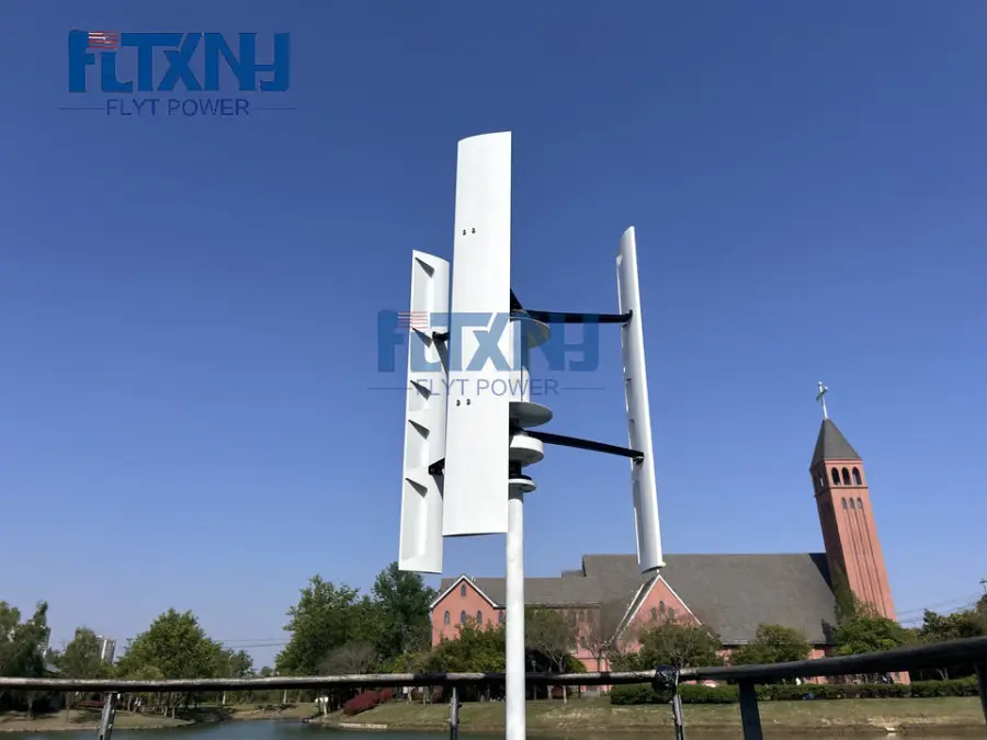 China Factory1000w Vertical Wind Turbine Wind Generator 12/24/48vWind Power Investment for Home Farm Windkraftanlage 1.2 — view 6