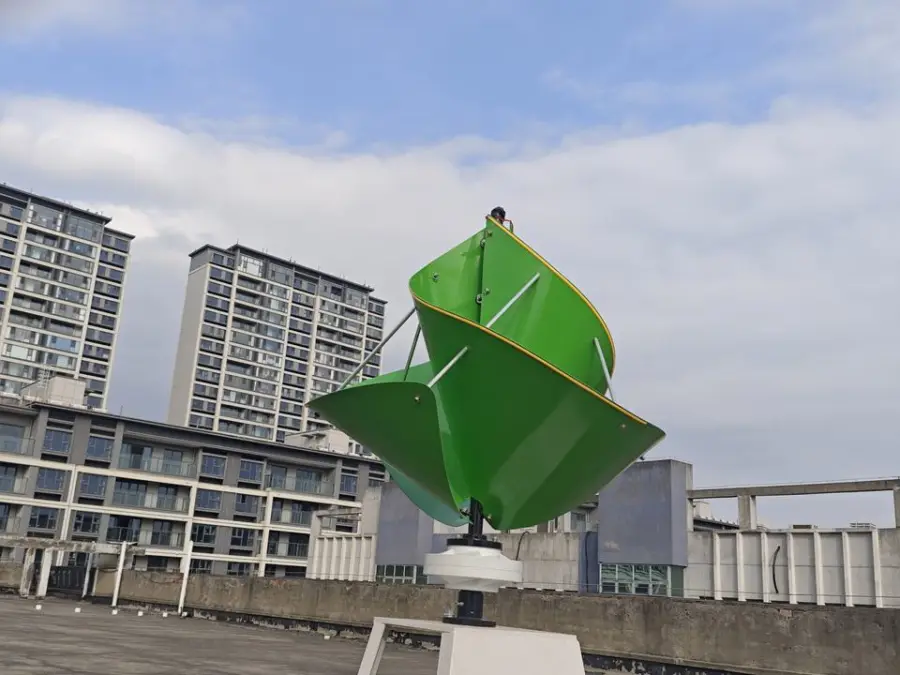 FLYT Archimedes Quality Vertical Wind Turbine 600W 1000/2000W 12V 24V Small Magnet Generator for Home Use Free Energy Ge — view 1