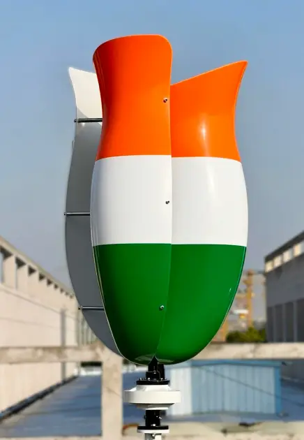600w 1000w Flower Wind Turbine System Residential Free Power Wind Generator Rooftop Install off Grid Homeuse 1200w — image 3