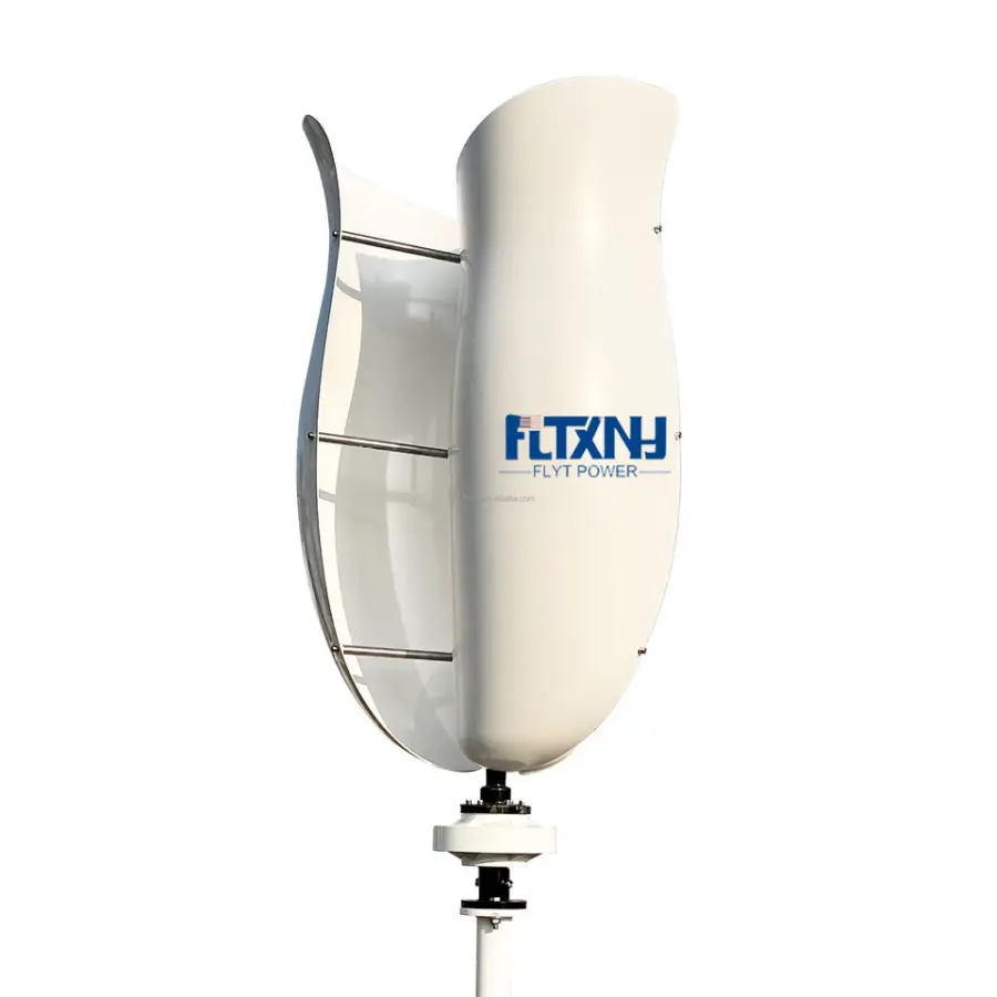 600w 1000w Flower Wind Turbine System Residential Free Power Wind Generator Rooftop Install off Grid Homeuse 1200w — image 7