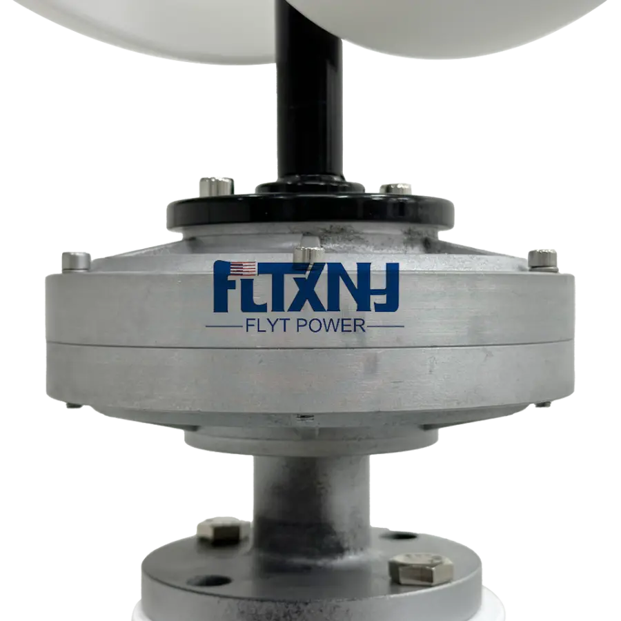 Poland Shipping 300w 12v White Color Wind Silent Tulip Flower Vertical Axis Turbine Power for Home 12v Free Power — view 1