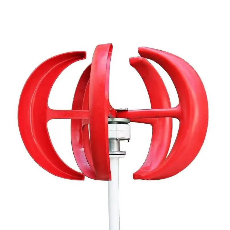 Small Size Wind Turbines, Vertical Wind Turbines, High Efficiency 12/24v100W, 200w, 300w, 400w, 500w, 1000w Windkraftanl — view 1