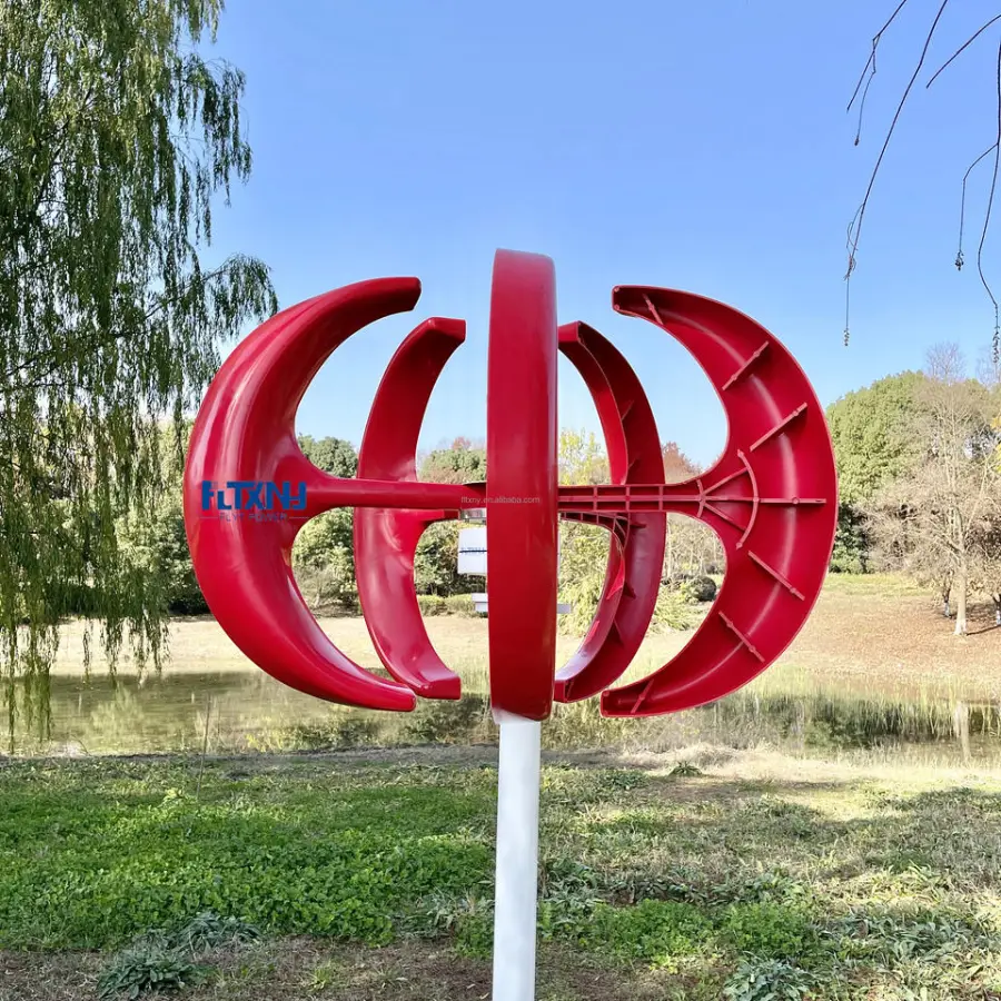 Small Size Wind Turbines Vertical Wind Turbines High Efficiency 12/24, 100W, 200w, 300w, 400w, 500w, 1000w Windkraftanlage — image 4