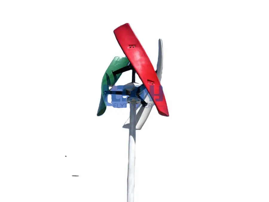 Vertical Axis 24v 48v 600w 1000w 3 Blades Coreless Wind Power Turbine Generator Permanent Magnet Generator Windkraftanlage — image 5