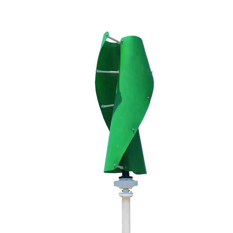 FLYT 1kw Wind Turbine Generator 800w 12/24/48 Volt Wind Generator for Home Use Green and Orange Wind Generator Ac 3-phase Output — image 6